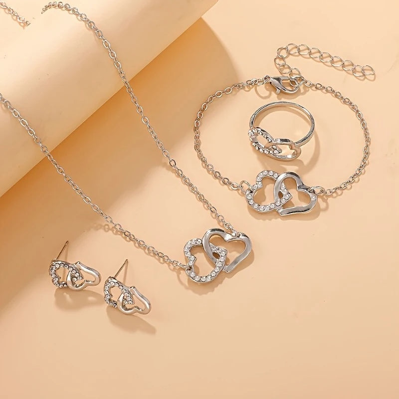 Romantiskt Smyckeset i Silver