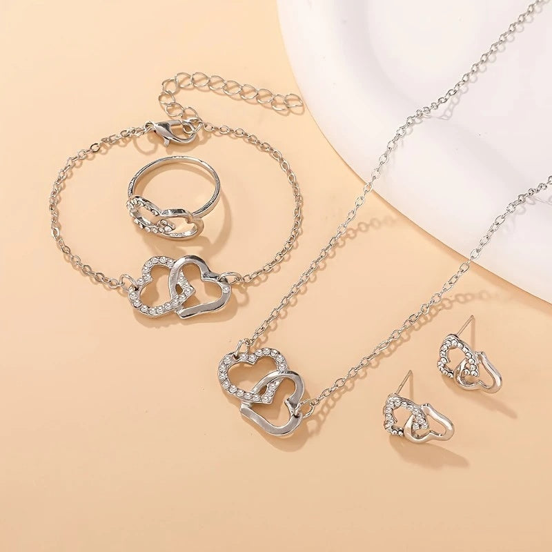 Romantiskt Smyckeset i Silver